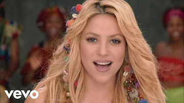 What language is Shakira speaking in waka waka?
