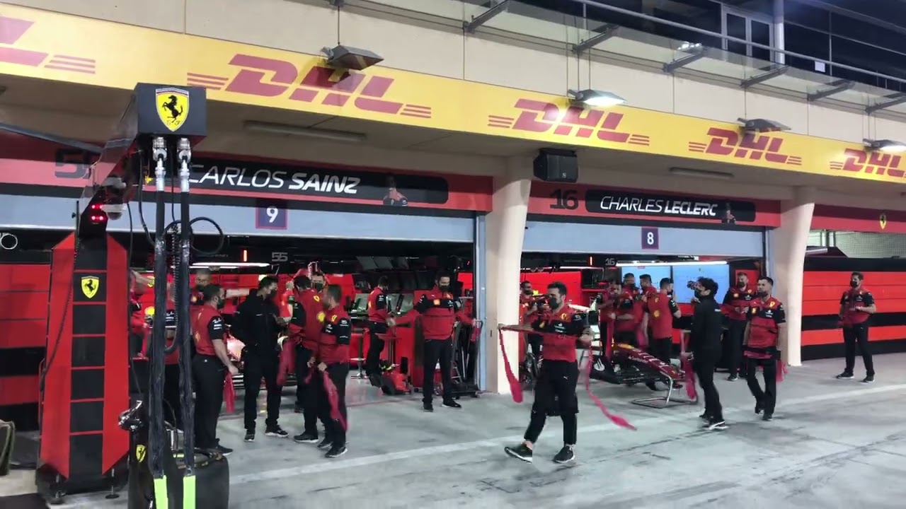 F1 Bahrain GP Pit Walk