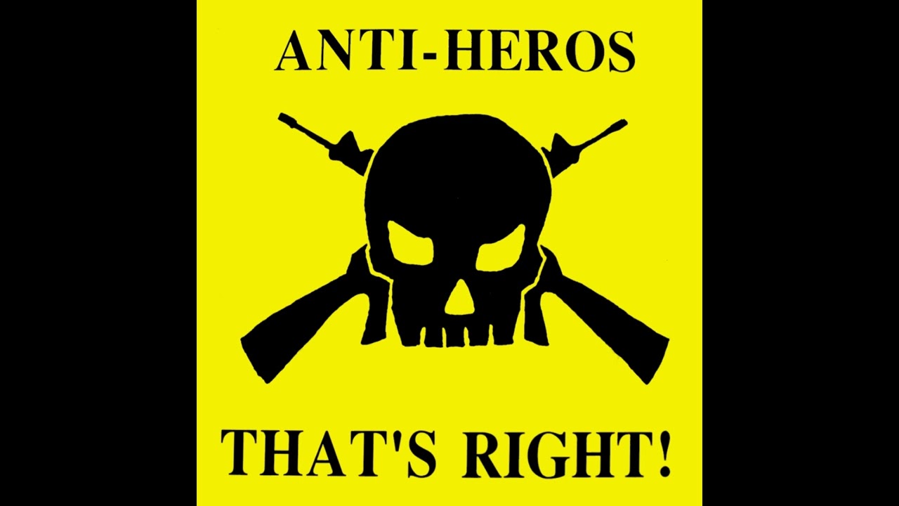 洋楽 Anti-Heros That's Right CD Anti-Heros -- That's Right / Don't Tread On Me -CD- 1992 Punk Oi