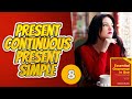 #8 Строим предложения в Present Continuous и Present Simple Мерфи красный