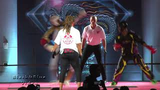 Richard Plowden vs Bailey Murphy Last Man Standing Sparring Final 2021 Diamond Nationals Karate Tour