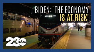 Congress struggle to vote on railroad strike bill