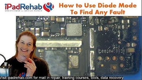 How to Use multimeter DIODE MODE to find ANY motherboard fault.