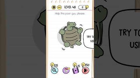 Brain test level 48 answer #Shorts