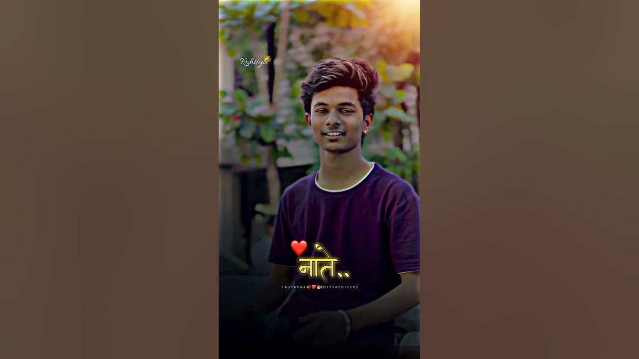 fack relationship... marathi status.. ️ YouTube