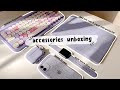 📦 unboxing new accessories for my ipad pro, iphone, apple watch ⌚️📱⌨️