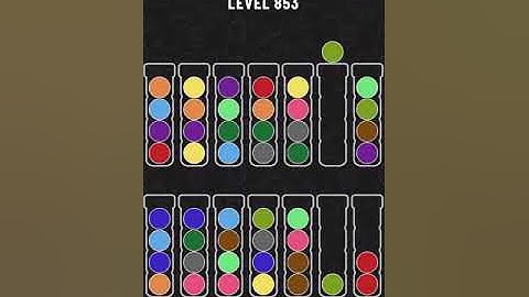 【Ball Sort Puzzle】Level.853