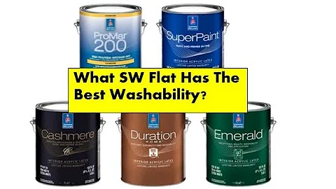 Which Sherwin Williams Flat Paint has the best washability
