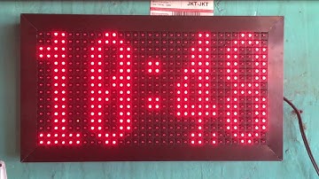 Jadwal sholat running text p10 16x32