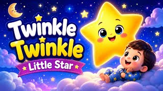 Twinkle Twinkle Little Star 🌟 | Nursery Rhymes for Babies &amp; Kids | Cartoon Kids Song #nurseryrhymes