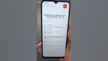 Redmi A3 Turn on Extended ram #redmi #extended #smartphone #android #shortvideo