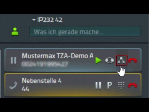 myPBX-Tutorial: Anrufen, Vermitteln, Dreierkonferenzen