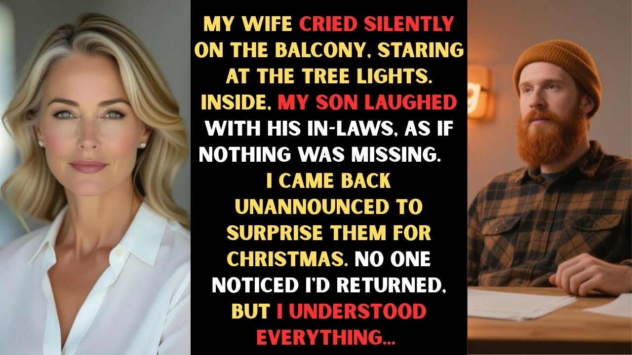 My Wife Cried Silently On The Balcony,  Inside, My Son Laughed With His In-Laws..