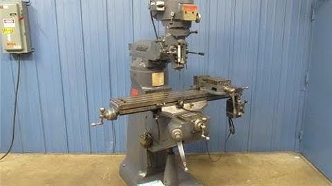 Bridgeport Series 1 Milling Machine