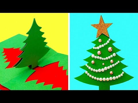 Video: Hoe Gemakkelijk Is Het Om Handgemaakte Kerstkaarten Te Maken