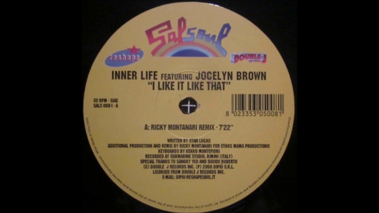 Inner Life Feat. Jocelyn Brown / I Like It Like That [SALS 008