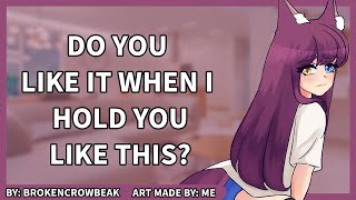 Your Wolf Roommate Forces You To Relax - Wolf Roommate X Kitsune Listener Asmr Roleplay F4A