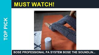 Bose professional PA system Bose The SoundLink Revolve The Portable Bluetooth Guide