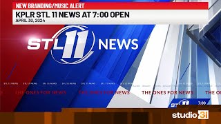 Kplr Stl 11 News At 700 Open, 4302024 New Brandingmusic