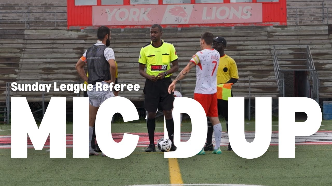 Simulation or Stimulation? | Sunday League Referee Mic'd Up | NYSL 🎙️