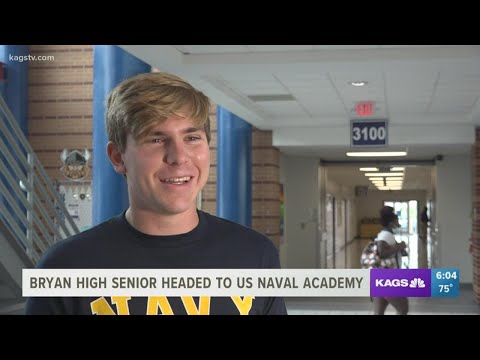 Bryan High School senior accepted to U.S. Naval Academy