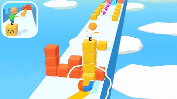 Cube Surfer! - All Levels Gameplay Walkthrough - Levels 13-16 (Android, iOS Game)