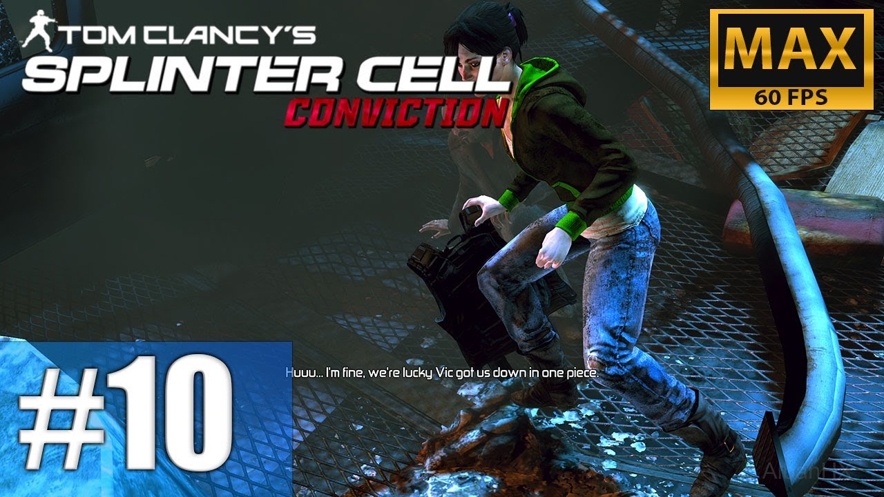 Splinter Cell Conviction: Downtown District - Get To The White House #10 (Campaign) | No HUD