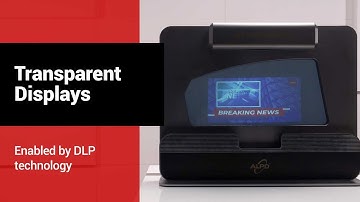 Transparent Window Display Demo with TI DLP Technology
