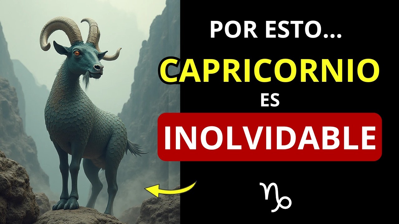 ¿Por qué CAPRICORNIO es INOLVIDABLE? ♑ 15 cosas que lo hacen diferente a todos... #capricornio