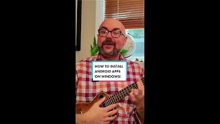 Android Apps on Windows #Shorts screenshot 1