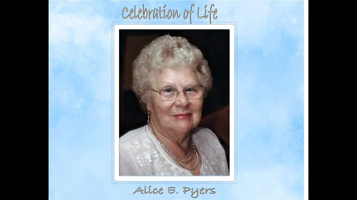 Celebration of Life, Alice Pyers