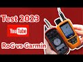 Test gps de reprage rog master vs garmin alpha 100  cahors 2023