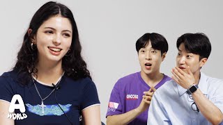 Who are you? Koreans Meet Brazil Girl For The First Time!