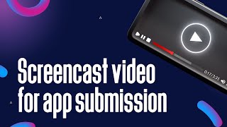 Screencast video for human agent permission
