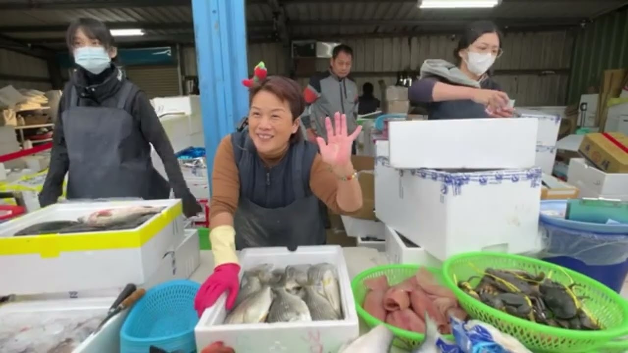 {超大白帶魚}溪湖小辣椒🌶️海鮮叫賣🦞彰化縣溪湖鎮忠溪路386號往前100公尺