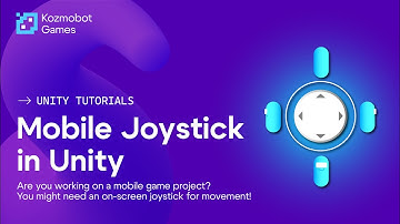 MOBILE JOYSTICK INPUT in UNITY - Tutorial C#