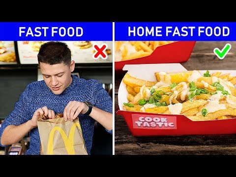 9 Fast Food Tricks With Fries and Goodies / How to Make 9 Fast Food Favorites at Home