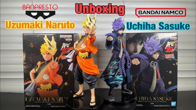 Banpresto Naruto Shippuden Uchiha Sasuke 20th Anniversary Costume 6-in  Statue | GameStop