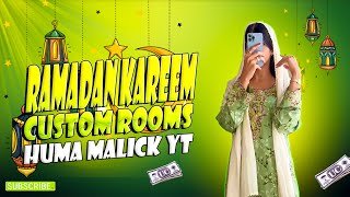 MERI EIDIIII KIDHERR HAI ?? | pubg mobile UC LIVE CUSTOM ROOMS || HUMA MALICK YT