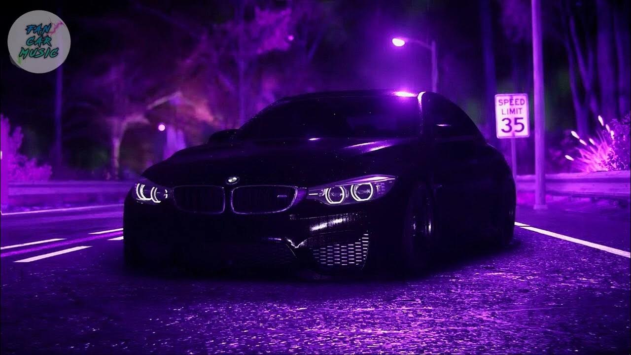 Фонк басс ремикс. BMW m5 неон. BMW m4 Purple. БМВ м5 фиолетовая. BMW m5 f90 неон.