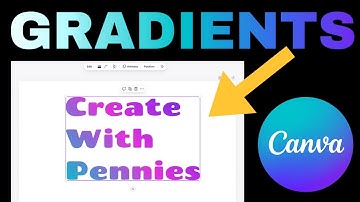 How To Add A Gradient To Text In Canva (Step By Step)