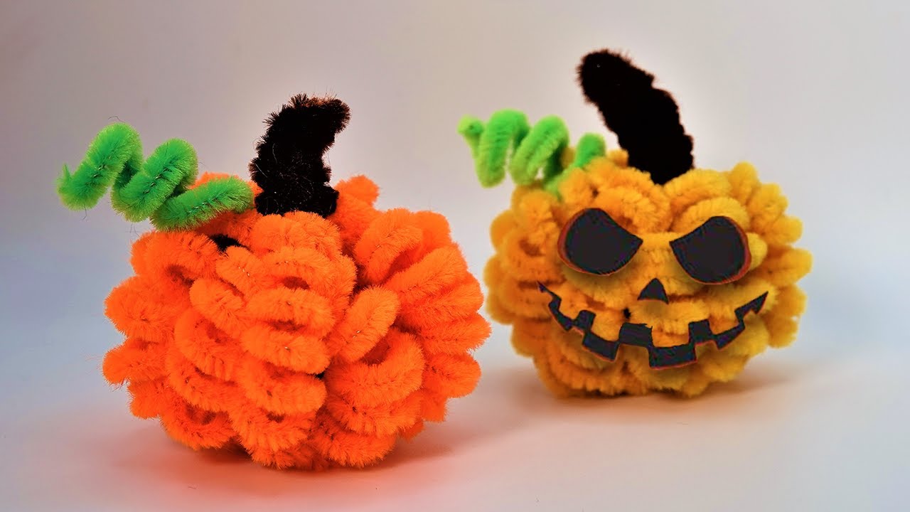 How To Make Tiny Halloween Pumpkins With Pipe Cleaners QUICK Low how-to-make-tiny-halloween-pumpkins-with-pipe-cleaners-quick-low