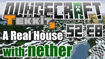 Tekkit: DungeCraft - A Real House - S2 E8