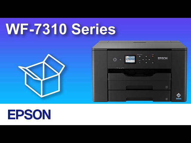 Setting Up A Printer (Epson Wf-7310 Series) Npd6785 - Youtube