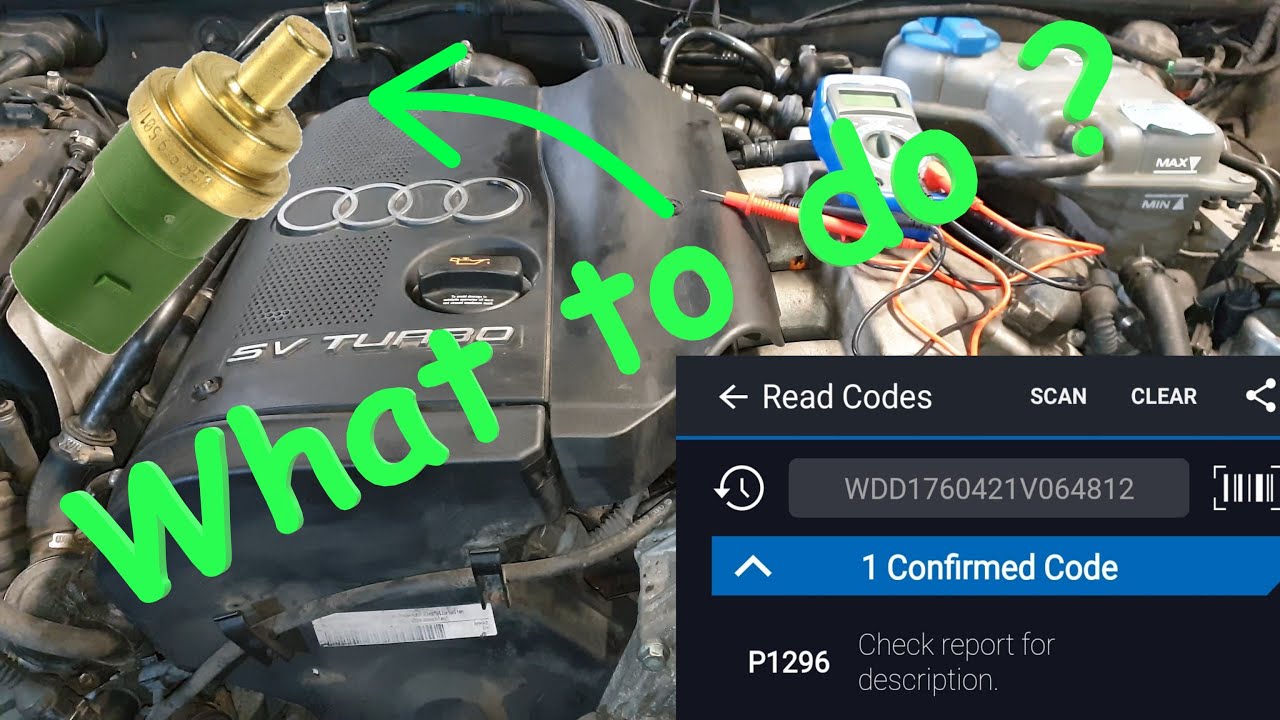 VW Golf MK4 Coolant Temperature Sensor Location - Q&A on G62 Sensor & P1255  VW Code