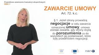 Sposoby zawierania umów w handlu międzynarodowym