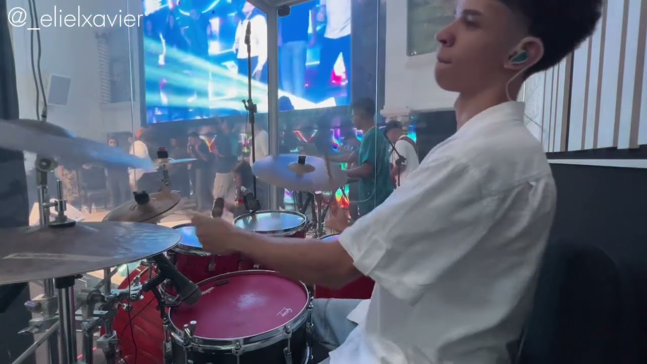 Escape + Tu és poderoso - Attos 2 Worship (Eliel Xavier) #drumcam