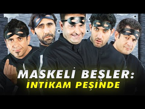 Maskeli Beşler: İntikam Peşinde | Türk Komedi Filmi (TEK PARÇA)