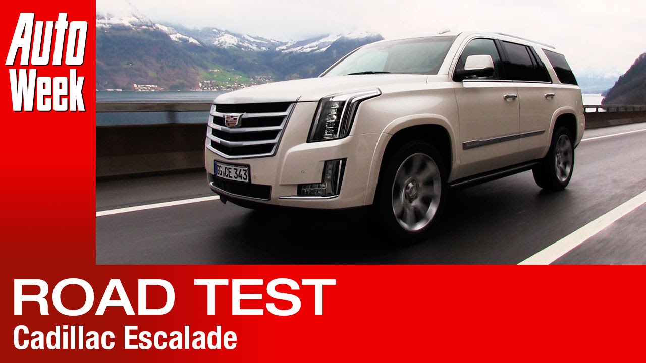 autoweek nascar Cadillac Escalade road test