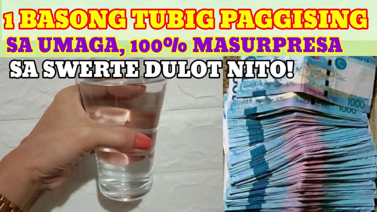 Gawin Mo Ito Paggising sa Umaga! Maiyak ka sa Tuwa Sa Swerte Dulot Nito ...